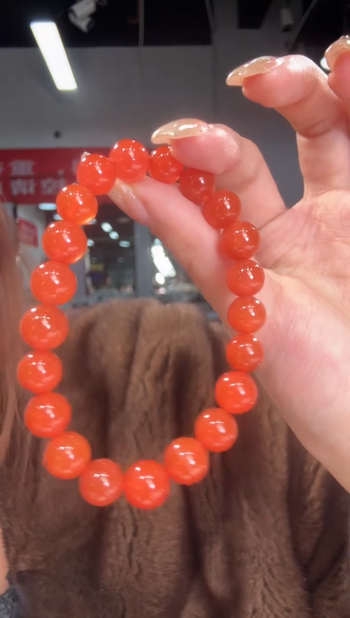 【闪购商品】南红玛瑙手串未镶嵌手串