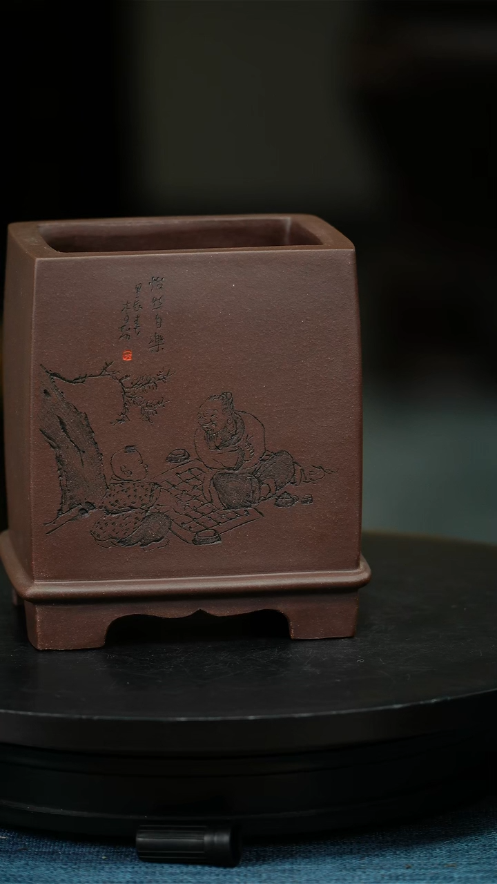 烟*精品兰花盆微