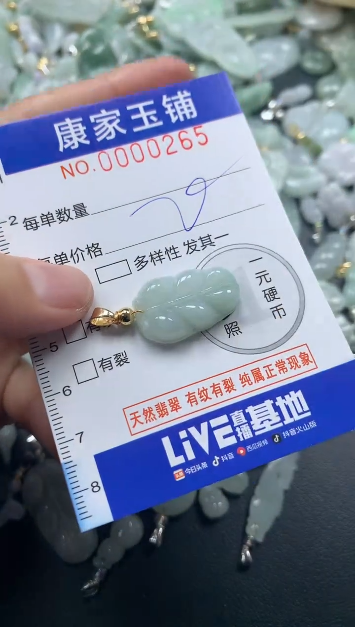 颈饰未镶嵌翡翠265