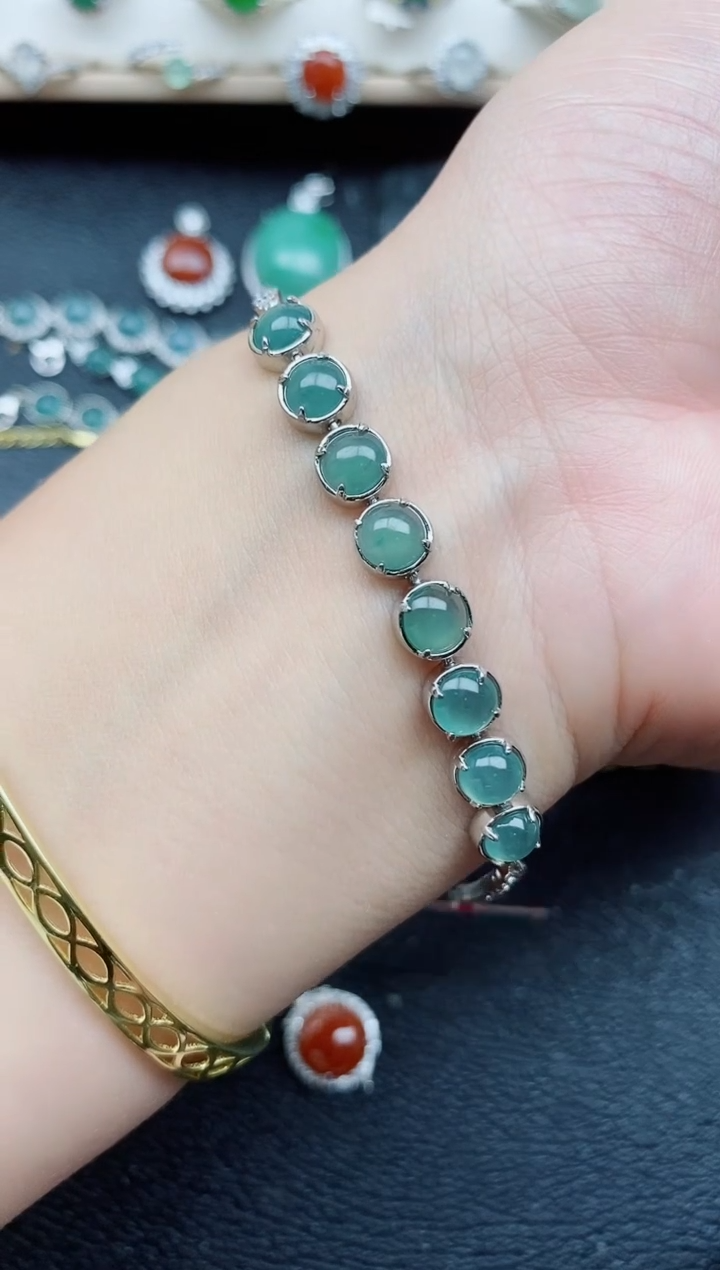 【闪购商品】翡翠戒指银S925镶嵌11111