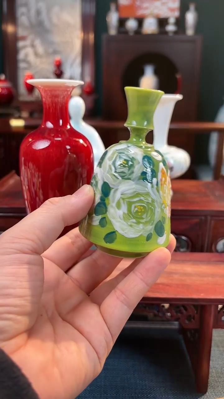 【闪购商品】摆件 纯手工手绘原创瓷器