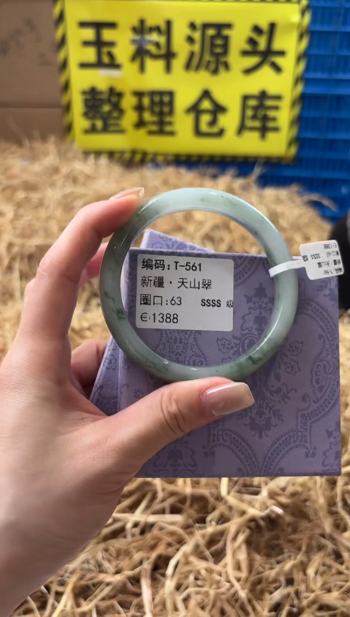 未镶嵌手镯石英质玉T-561