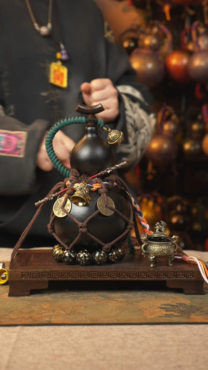 【闪购商品】378大漆葫芦一物一拍记葫堂出品