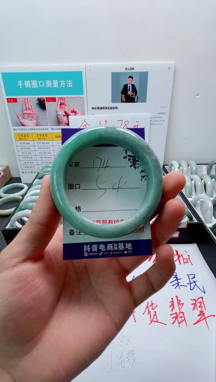 未镶嵌手镯翡翠最****?174