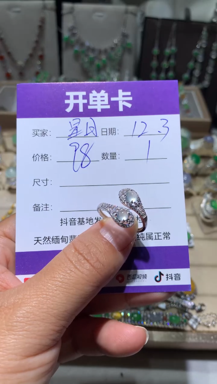 银S925镶嵌翡翠耳饰?**✨星月