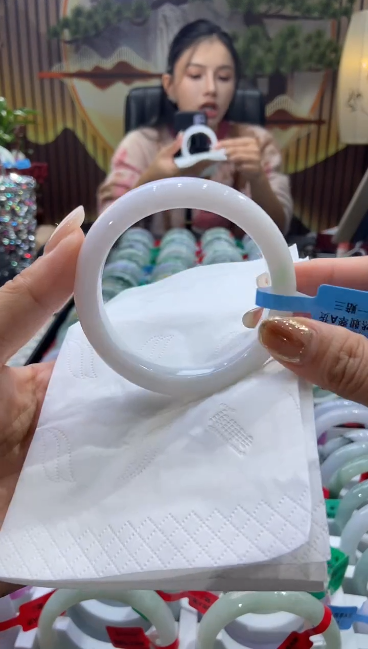 未镶嵌手镯翡翠00003678