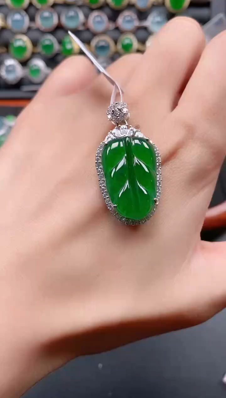 银S925镶嵌戒指翡翠111111