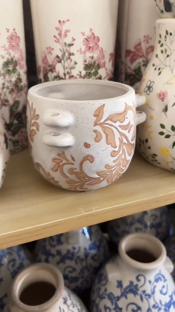 【闪购商品】陶瓷花盆高9.5cm内口9cm