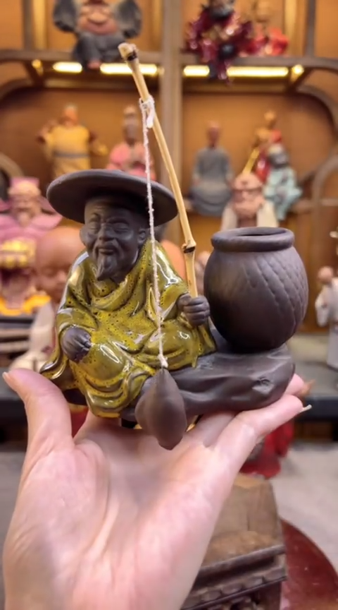紫砂茶宠器闵茶宠摆件