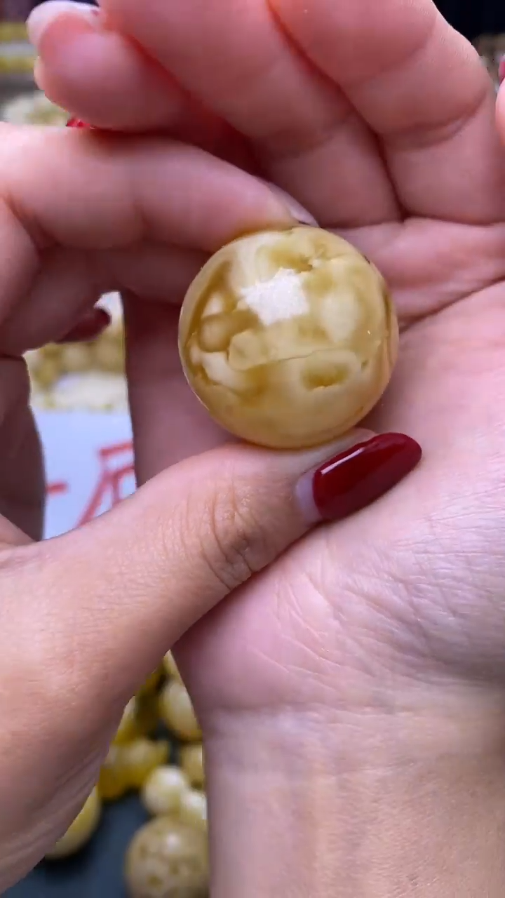 裸石蜜蜡未镶嵌葵.14 尺寸30.9mm