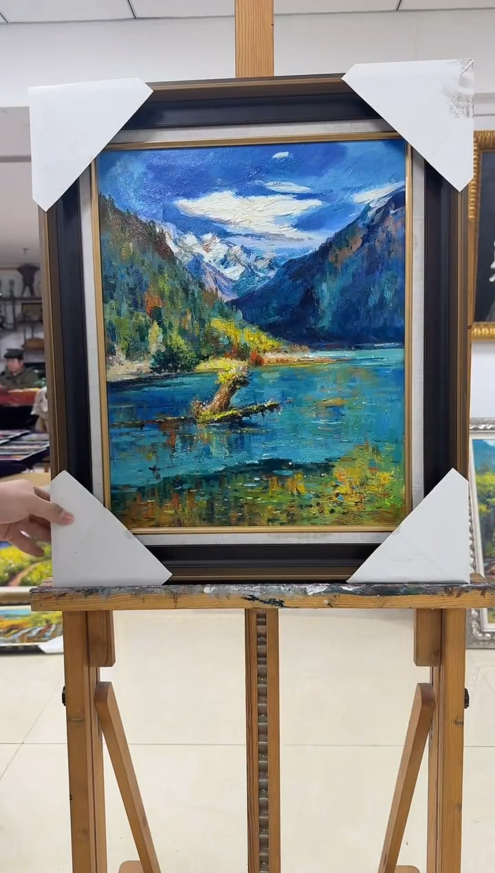 国画炳山艺术--梁朝水老师作品