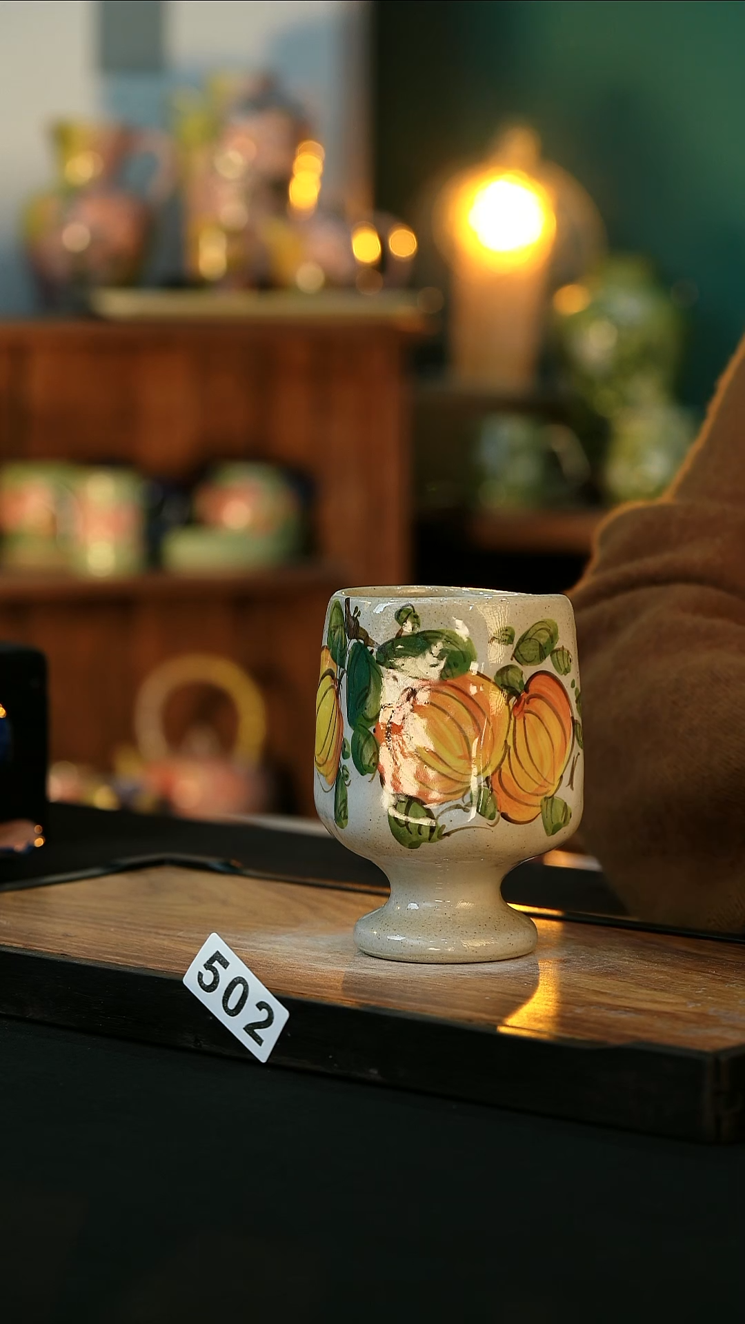 【闪购商品】杯手绘心瓷陶瓷浮力