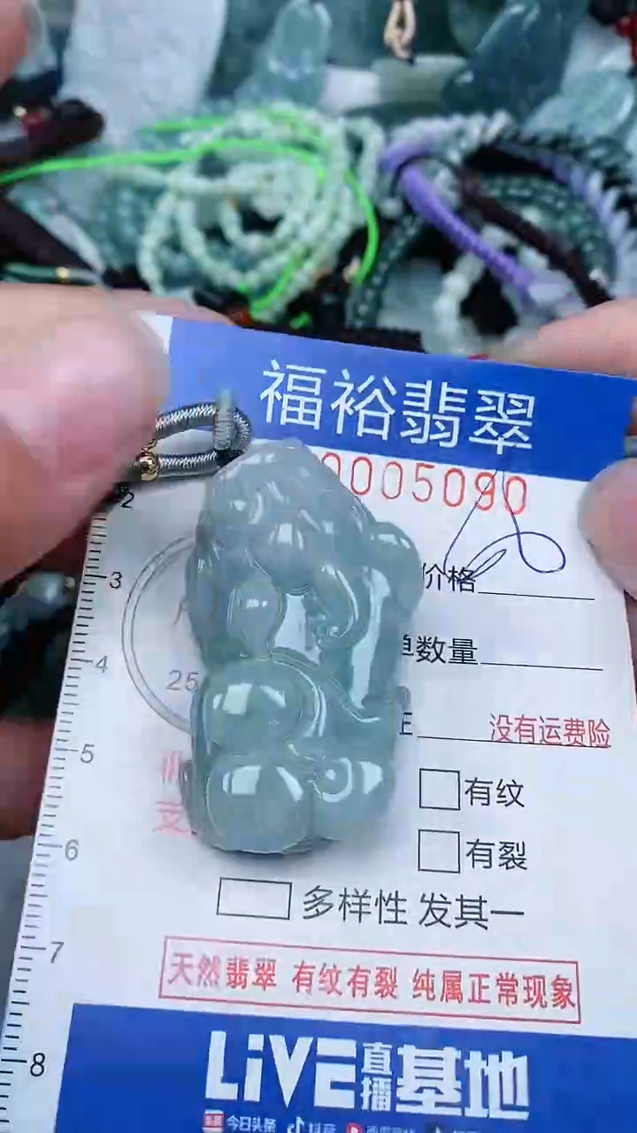 【闪购商品】翡翠颈饰未镶嵌...0005090