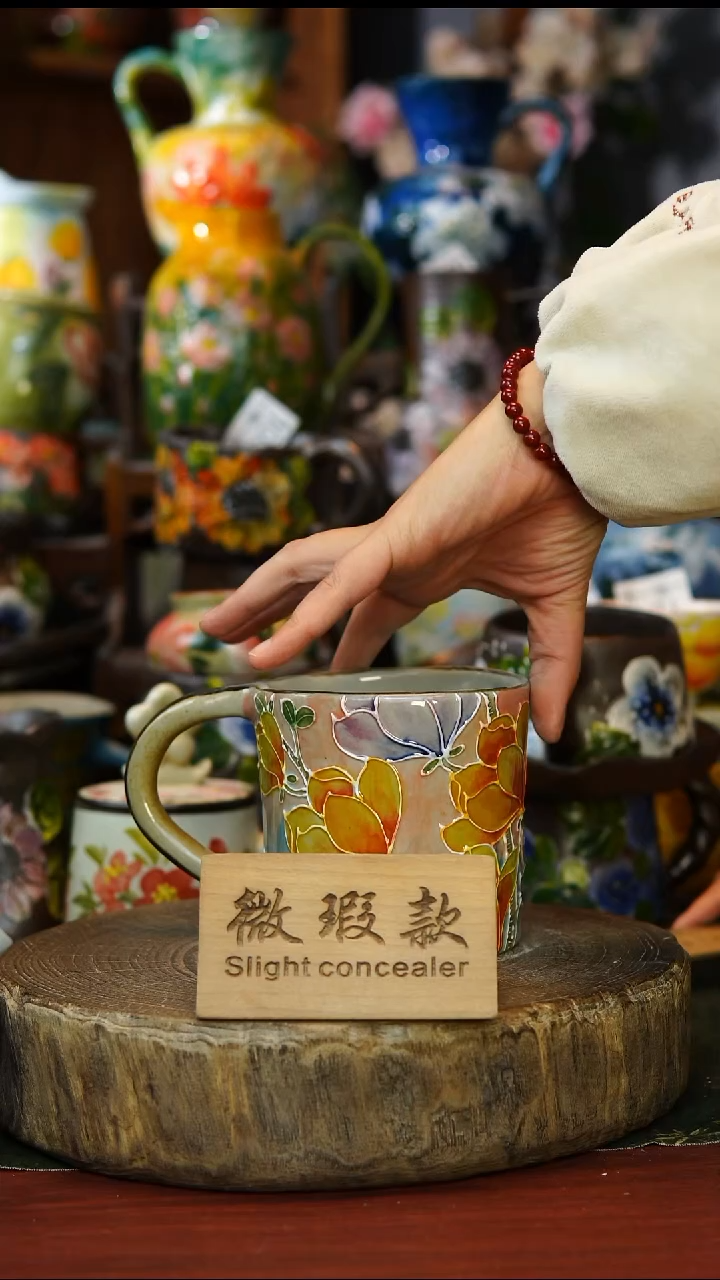 陶瓷129景德镇手工手绘釉下彩