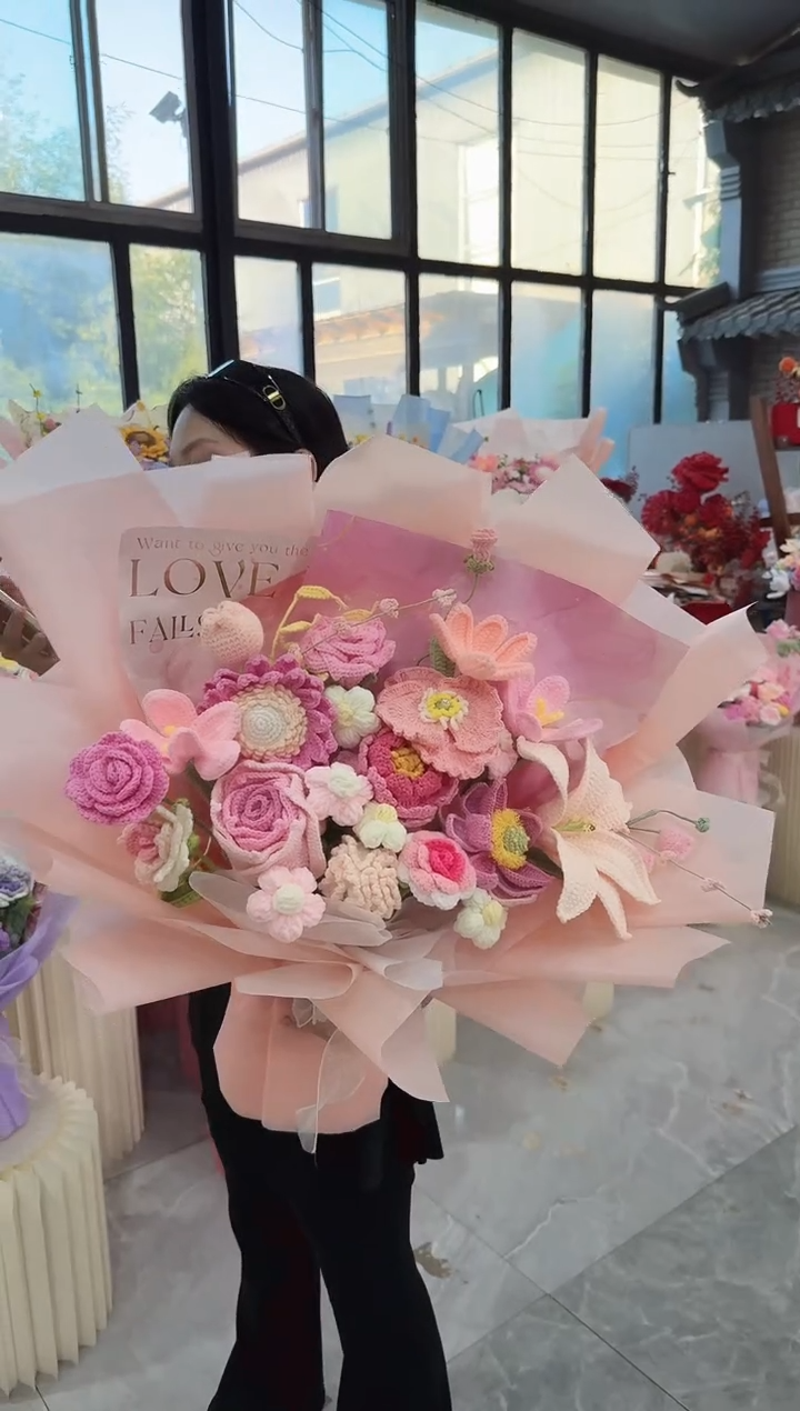 非遗手工定制花束，孤品清仓！！