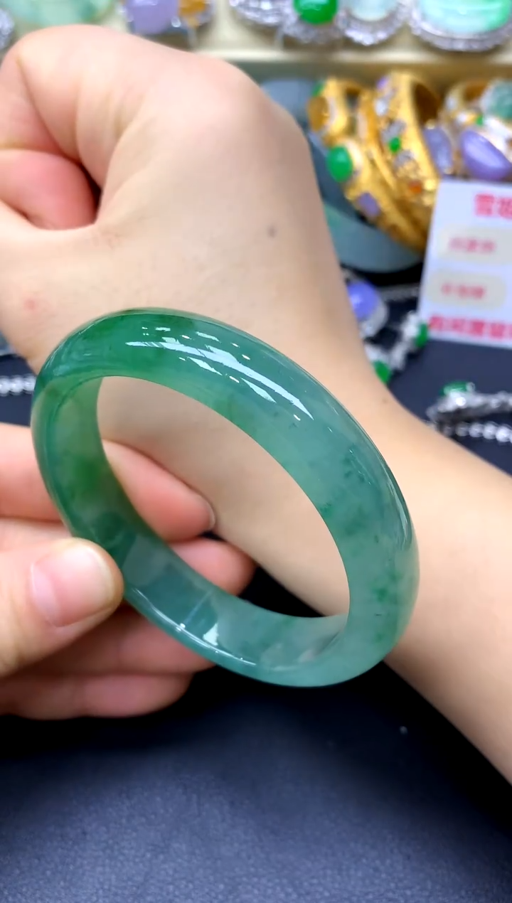 未镶嵌手镯翡翠242-中国好珍宝
