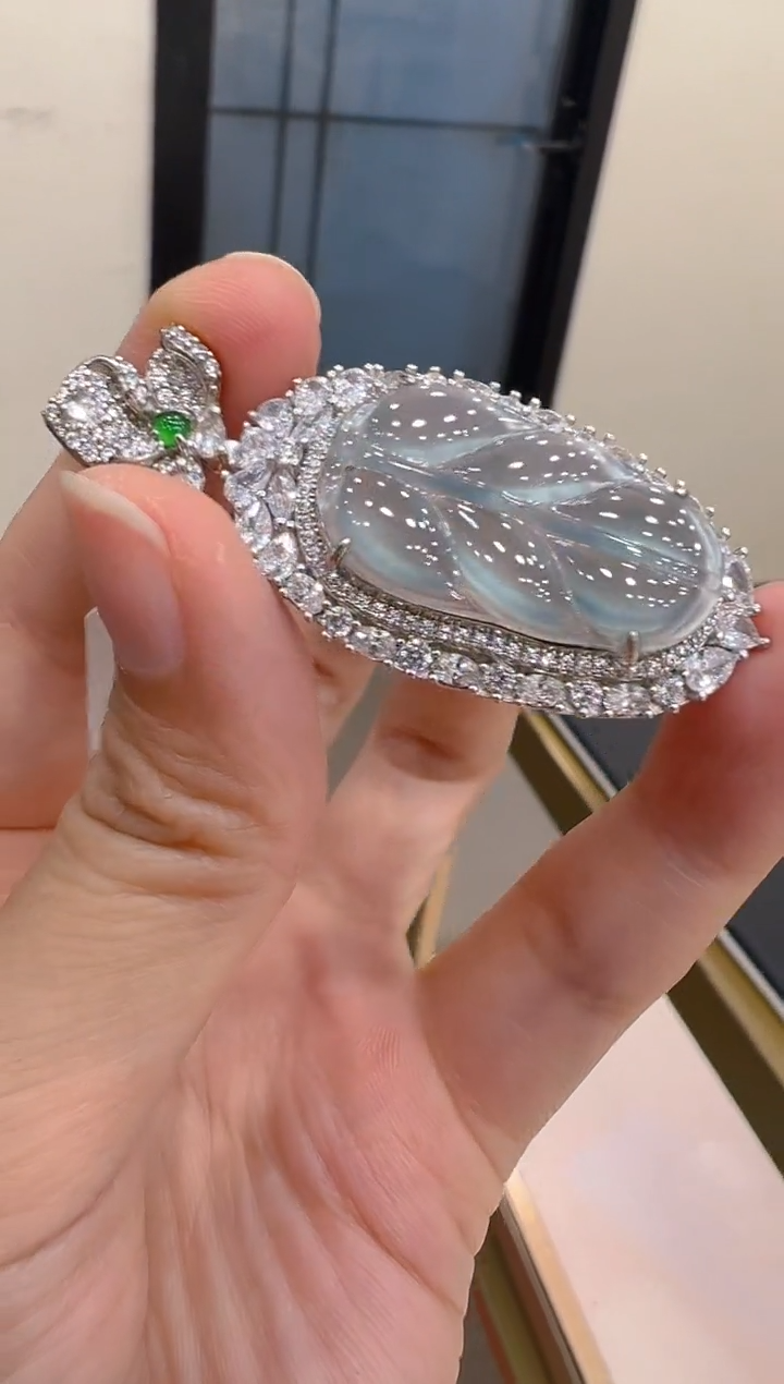 翡翠银S925镶嵌吊坠(不含链)多样性团购发一件