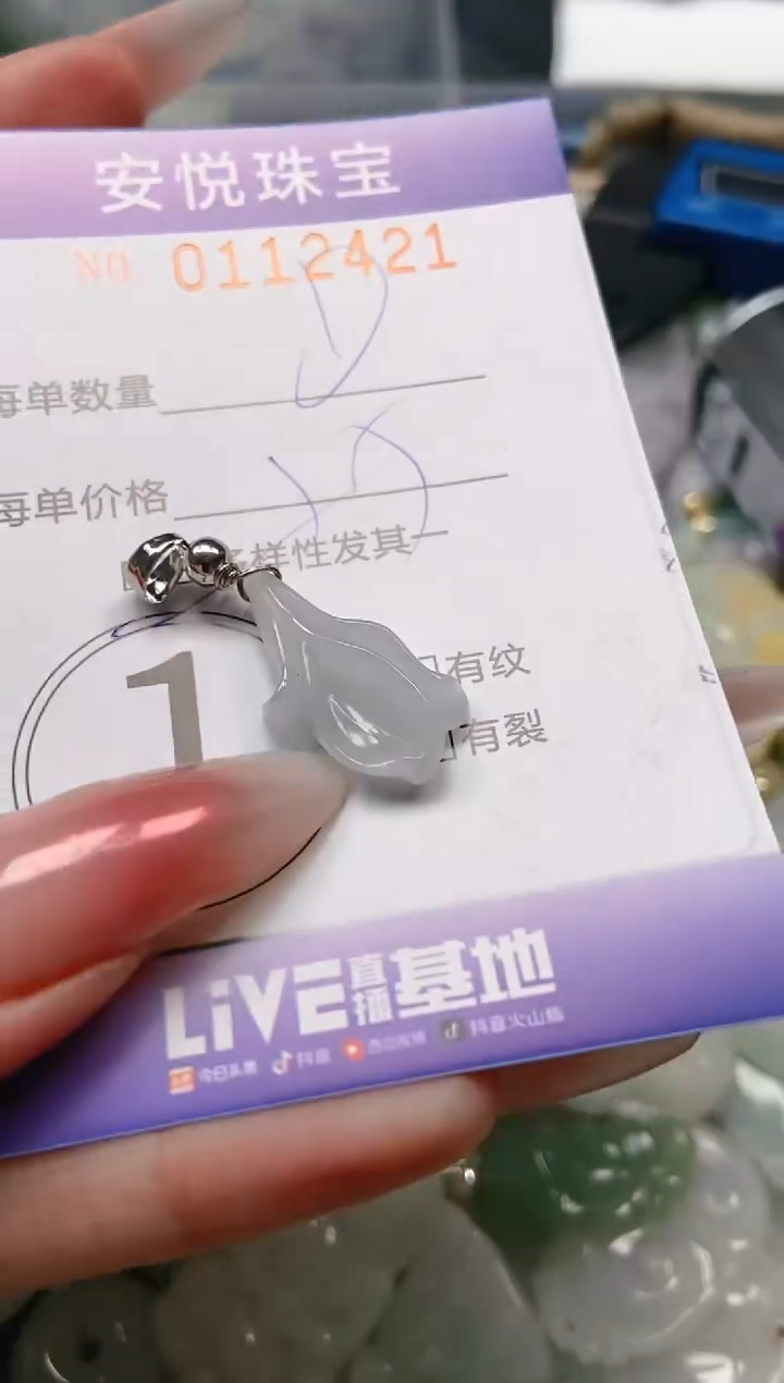 【闪购商品】翡翠颈饰未镶嵌闪购0112421多样性发其一