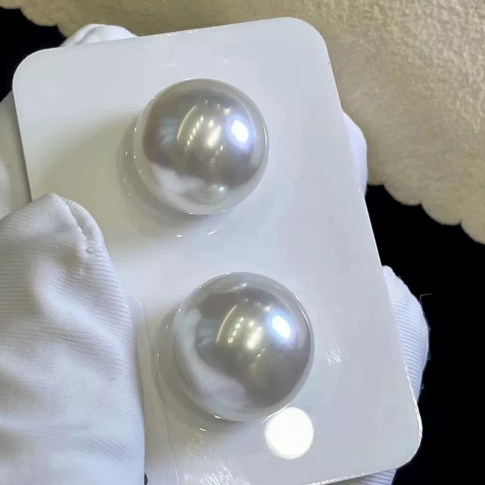 1【德华家】天然珠首饰耳钉耳钩吊坠