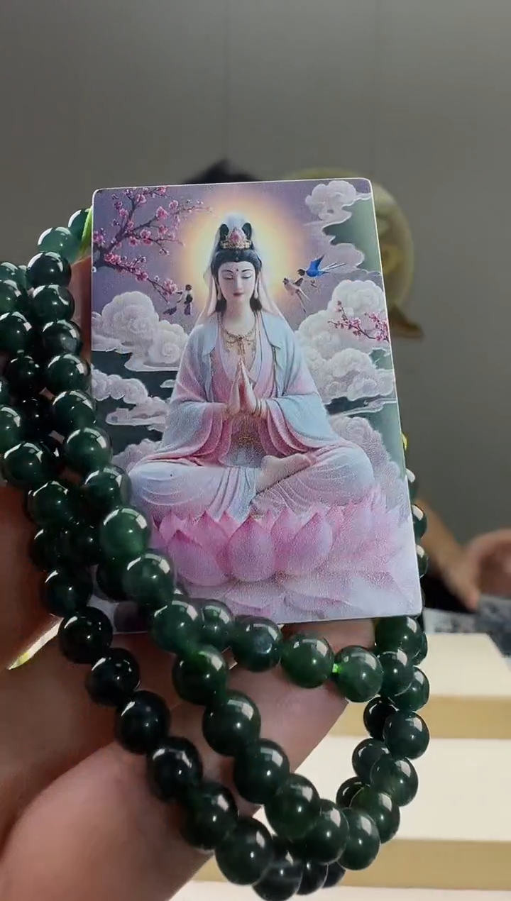 颈饰未镶嵌翡翠天然A货翡翠  多样性随机发其一
