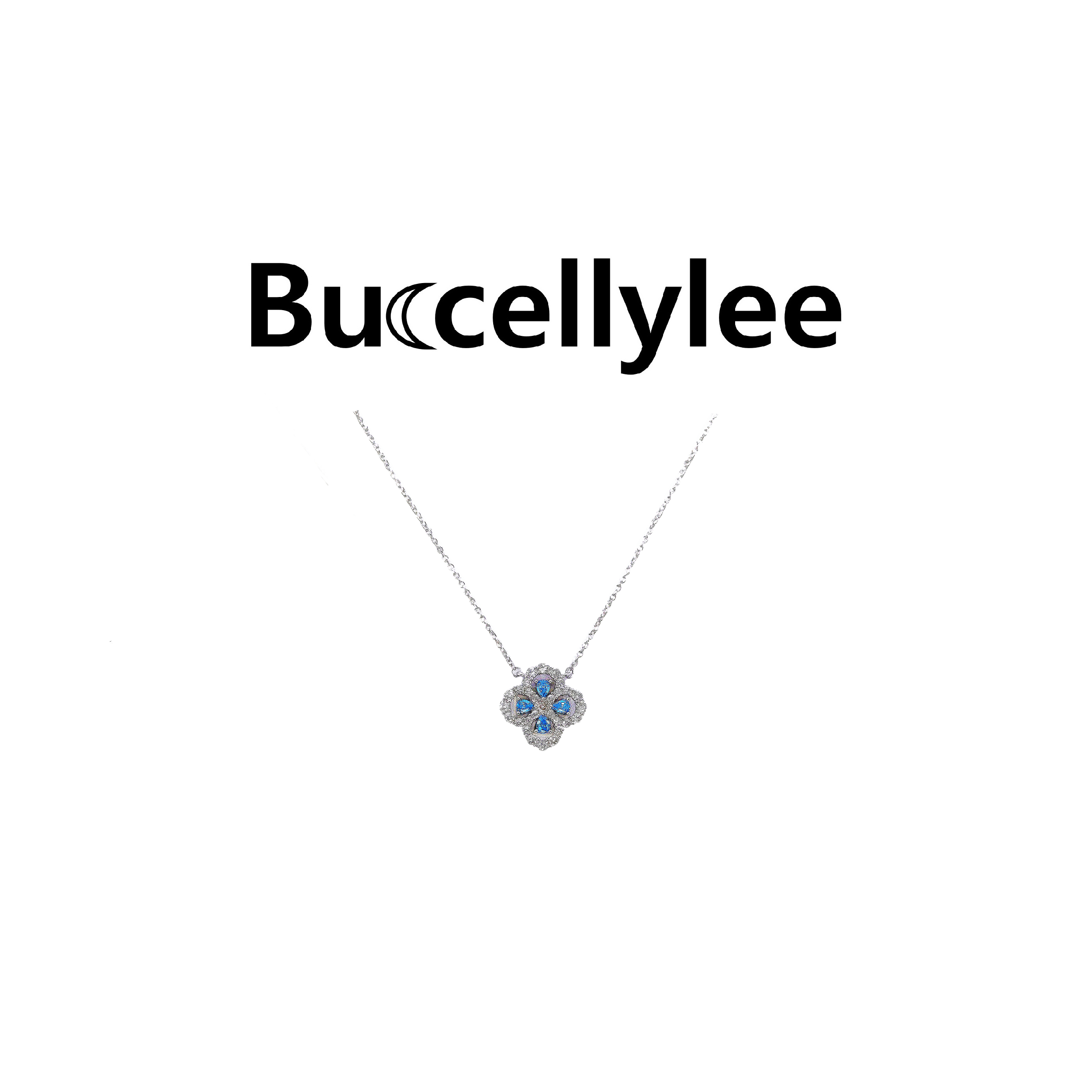 铜合金项链 【李姐专属】Buccellylee海蓝项链