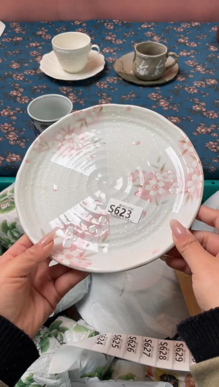 瓷片不****因瓷器瓷器S623