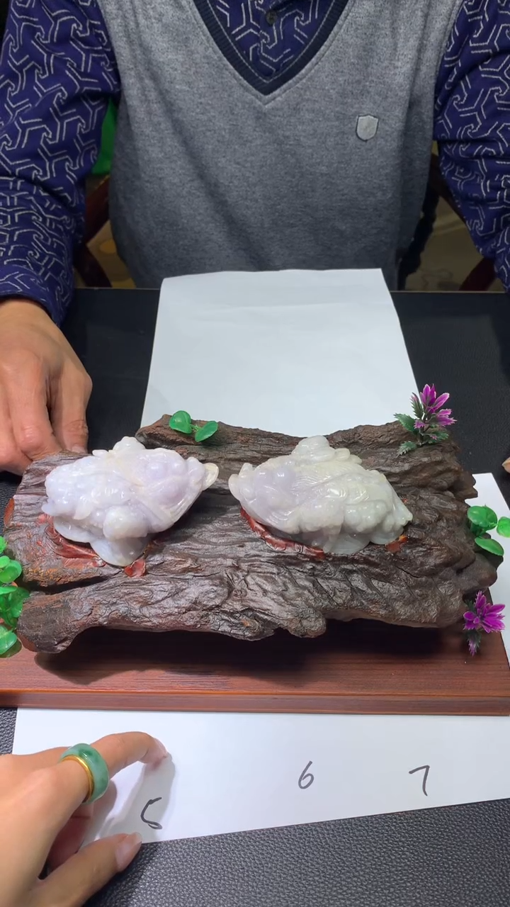 【闪购商品】定制翡翠未镶嵌不退不换CMH1件-A