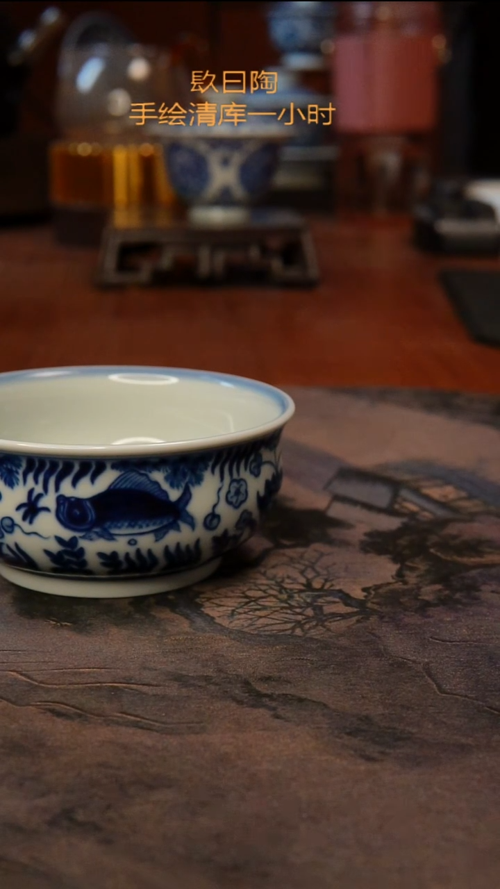 景德镇镹曰陶手工手绘茶具