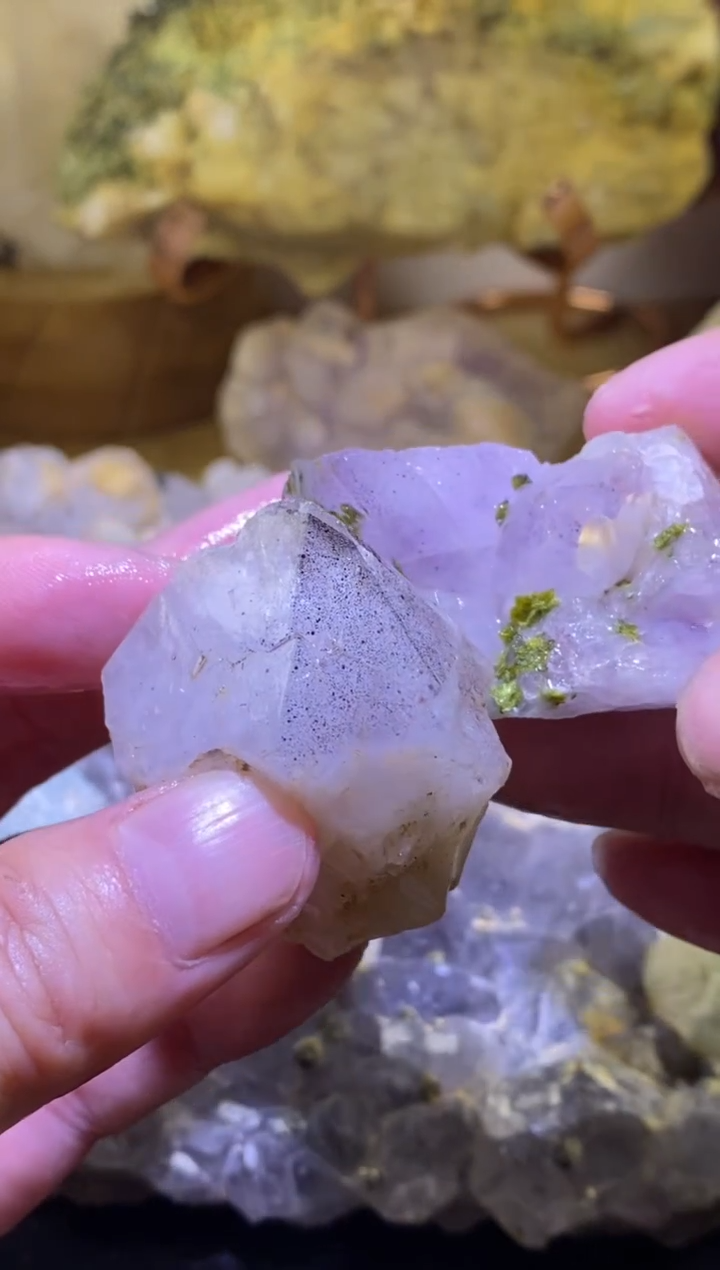 未镶嵌珠宝半成品水晶40号2颗