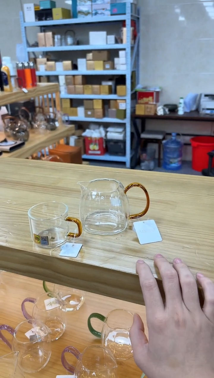 禾器倾妍茶海琥珀色+禾器清禾杯一个装