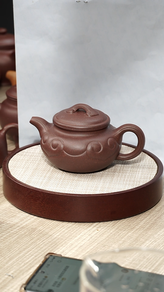 【闪购商品】紫砂茶壶底槽清如意仿古瑕疵壶