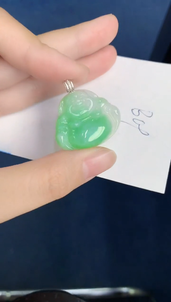 【闪购商品】翡翠颈饰18K金镶嵌000000000