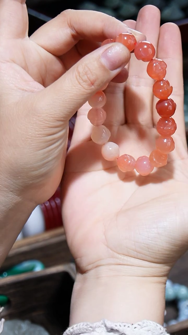 【闪购商品】玛瑙/玉髓手串未镶嵌0001