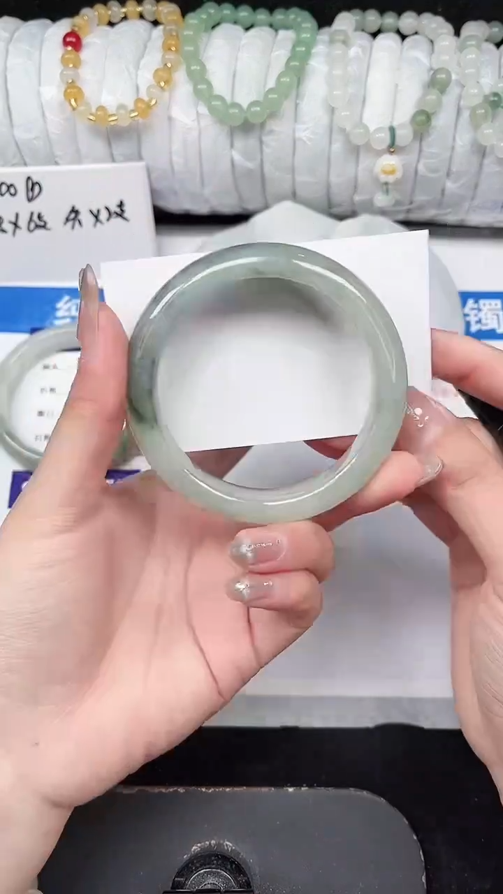 未镶嵌手镯石英质玉166-56/57