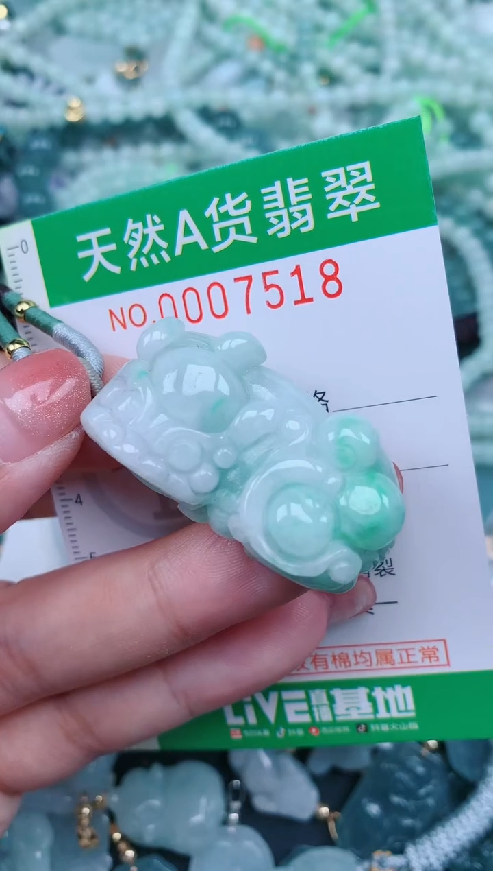 【闪购商品】翡翠颈饰未镶嵌.0007518