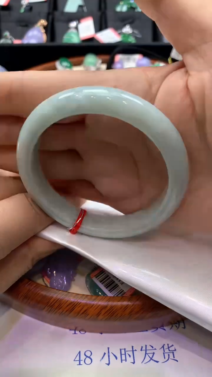 【闪购商品】翡翠手镯未镶嵌天然A货翡翠没运费险
