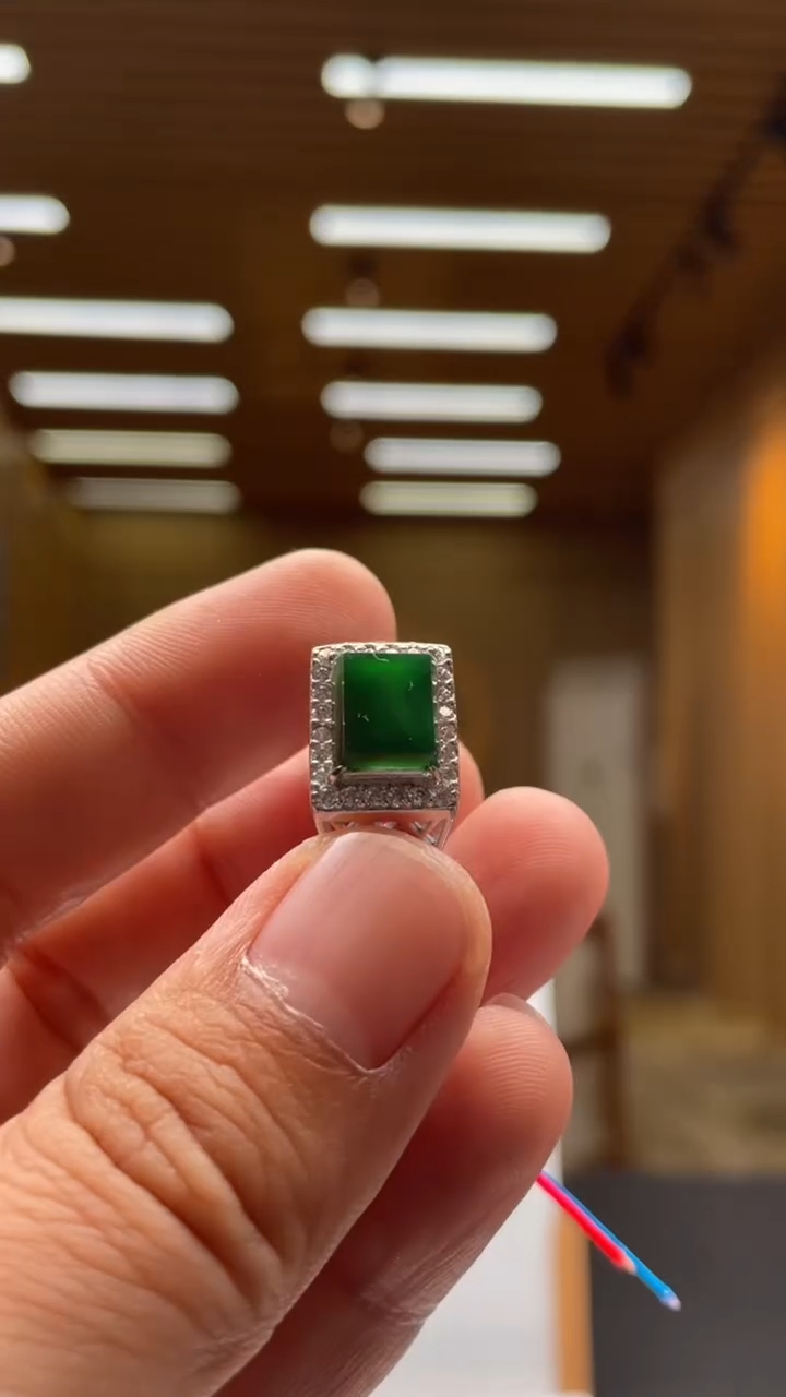 【闪购商品】翡翠戒指未镶嵌********729