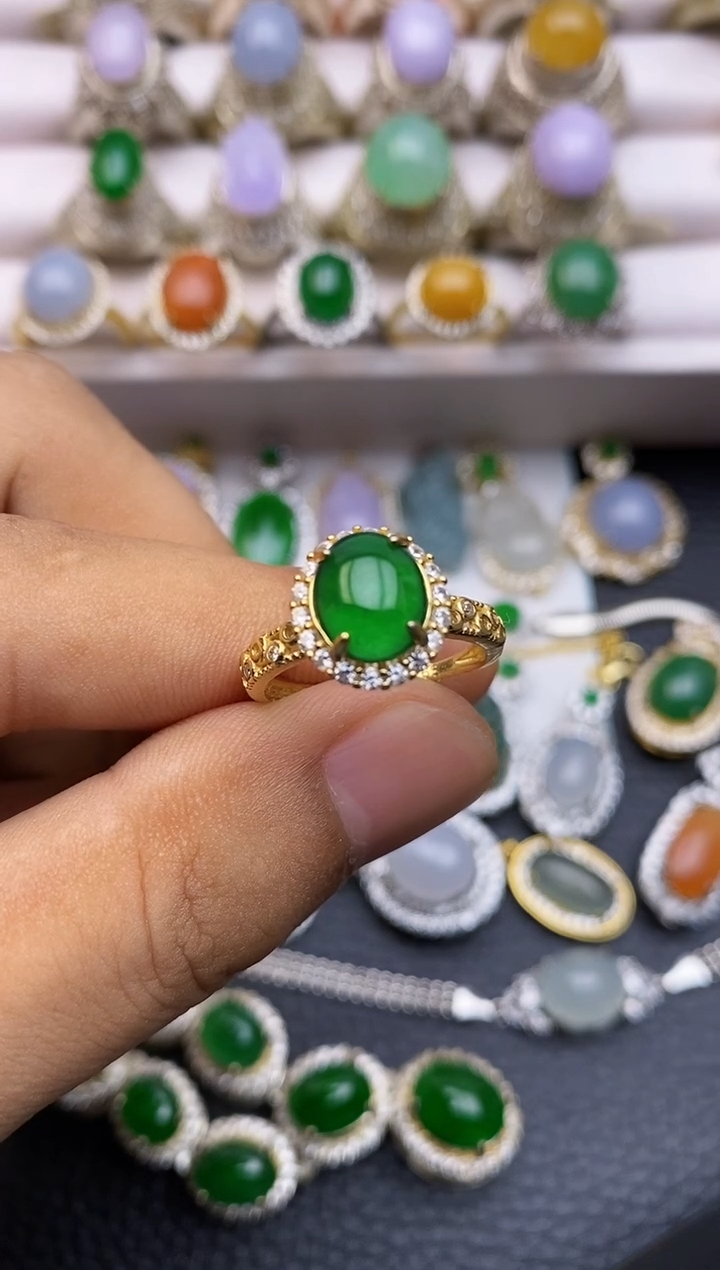 未镶嵌戒指翡翠福利0012