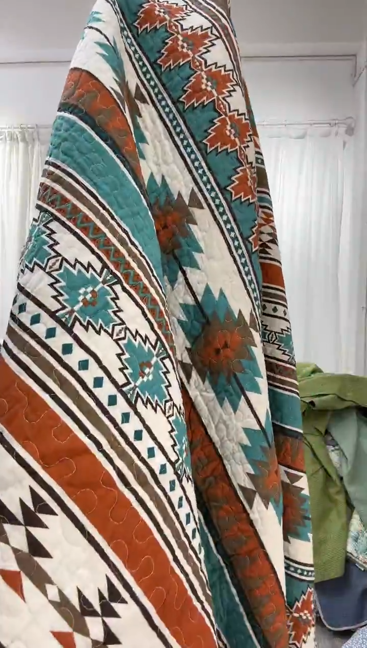 棉220*230纯棉床盖93号微瑕