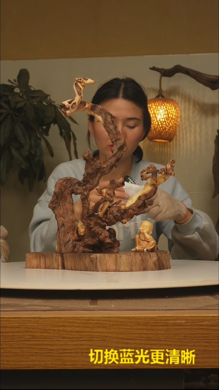 木我****的根雕摆件类848