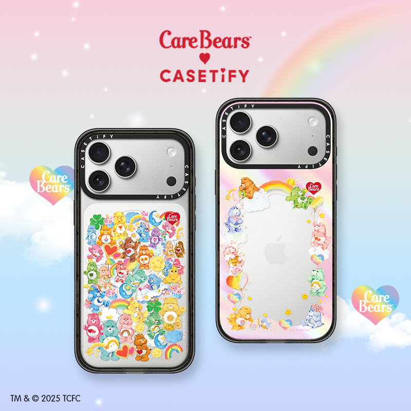 CASETiFY Carebears关爱熊联名手机壳保护防摔合集适用苹果16/17