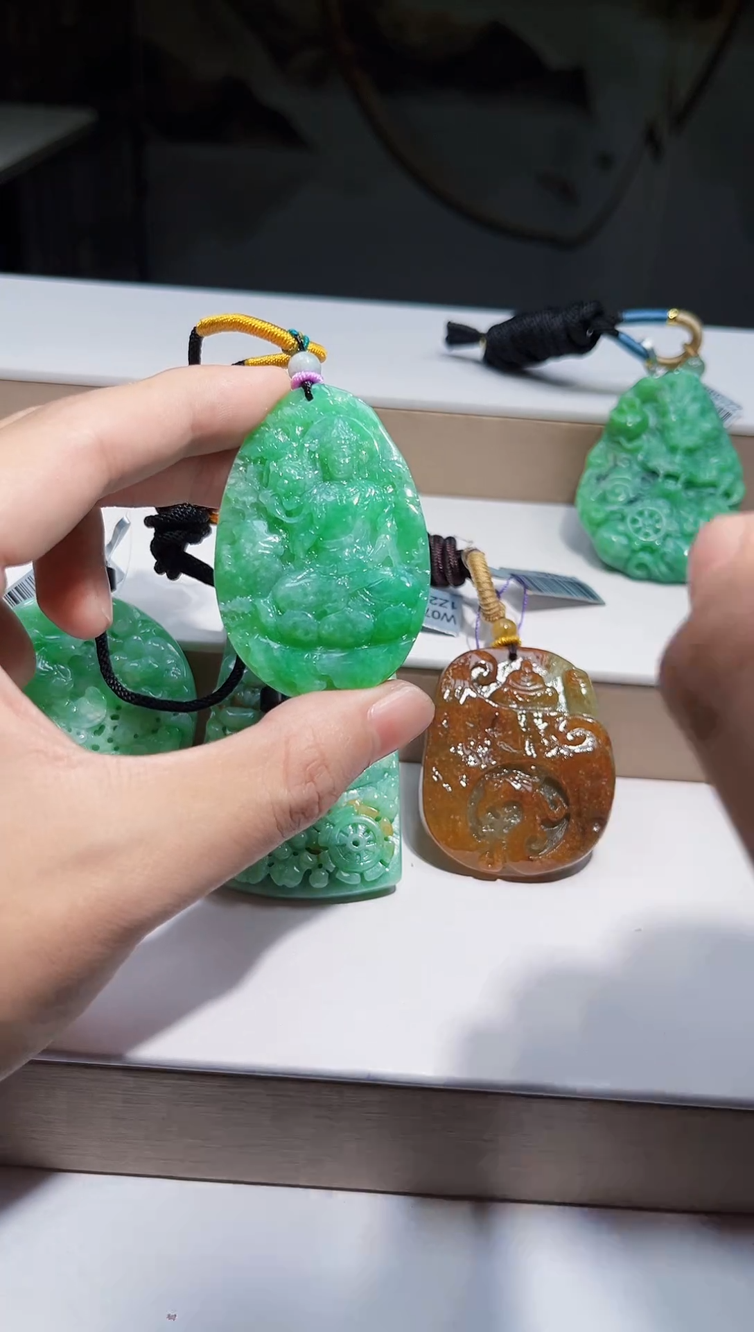 未镶嵌定制翡翠挂件