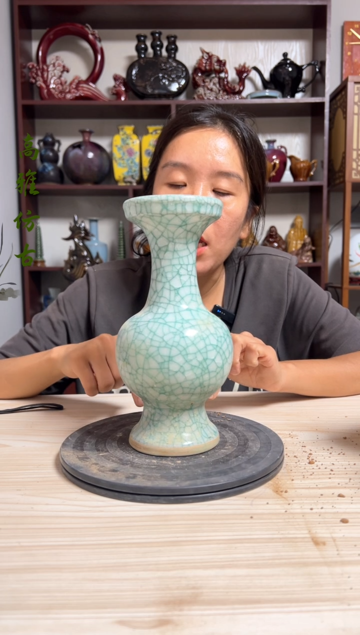 复古高雅仿古瓷器摆件