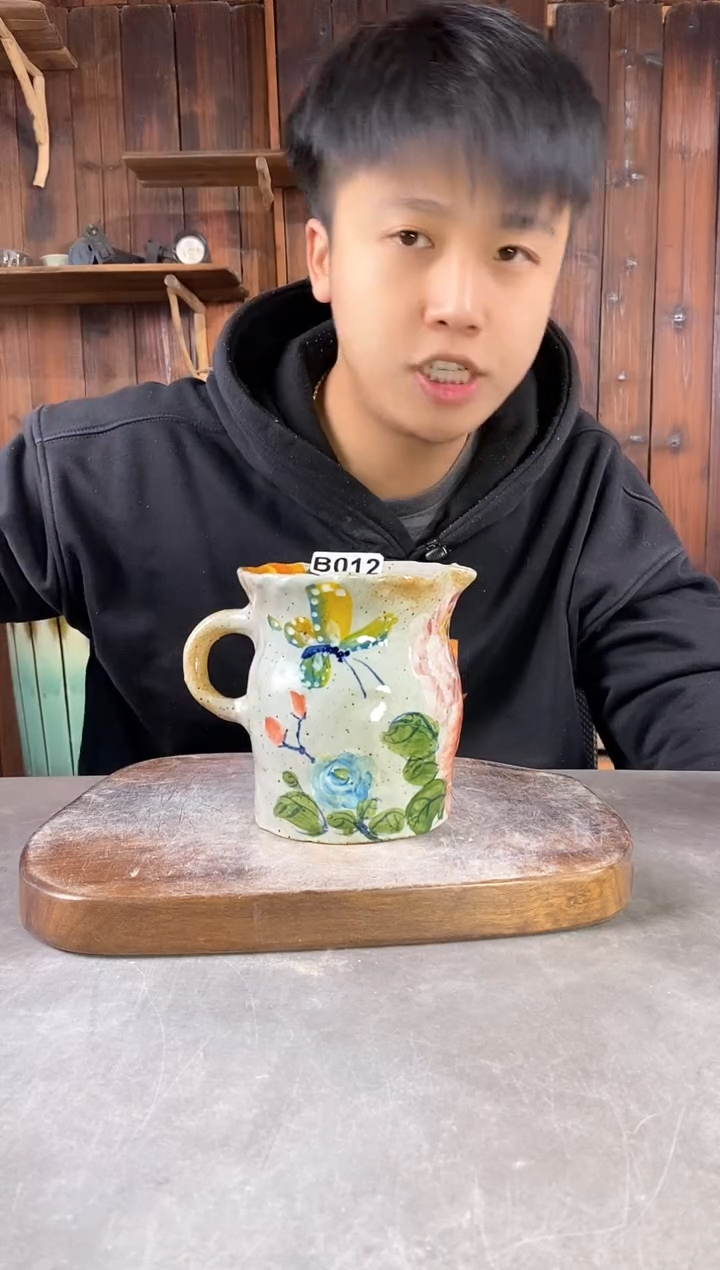 【闪购商品】碗012，手工手绘，新年快乐！