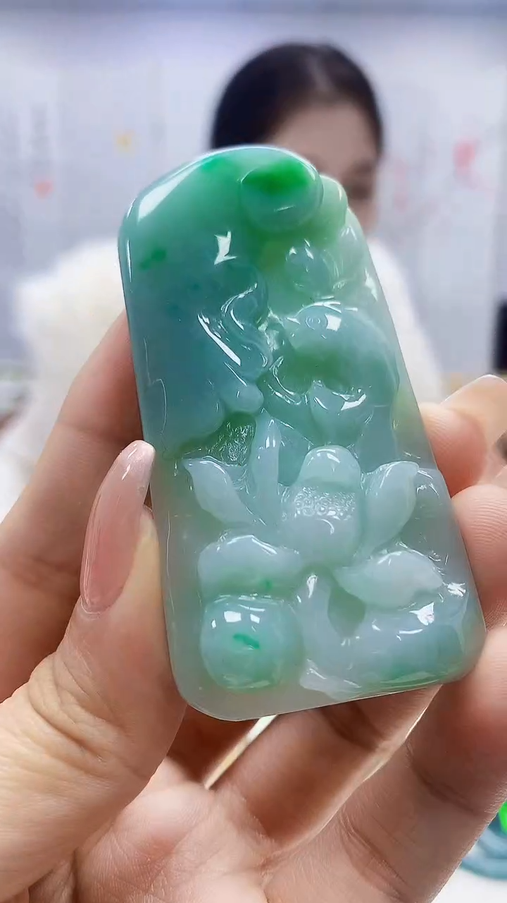 未镶嵌定制翡翠3099ty-毛货挂件12