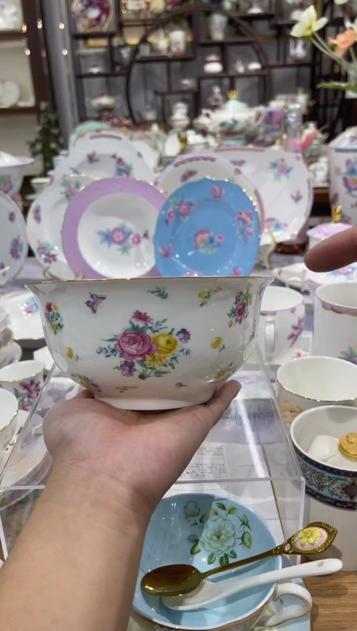 45%以上骨粉骨瓷7英寸汤碗