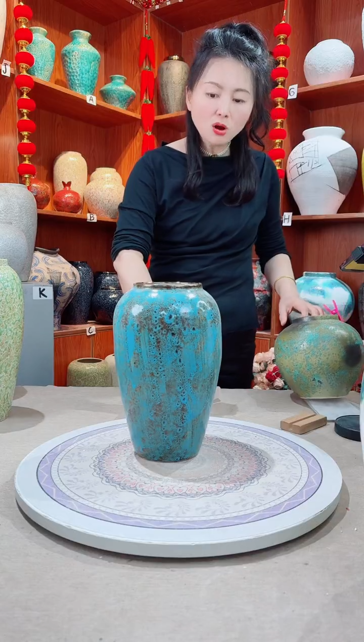 【闪购商品】瓶陶瓷花瓶 无花 微瑕a302  