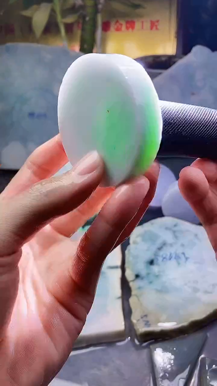 未镶嵌挂件翡翠小雨188