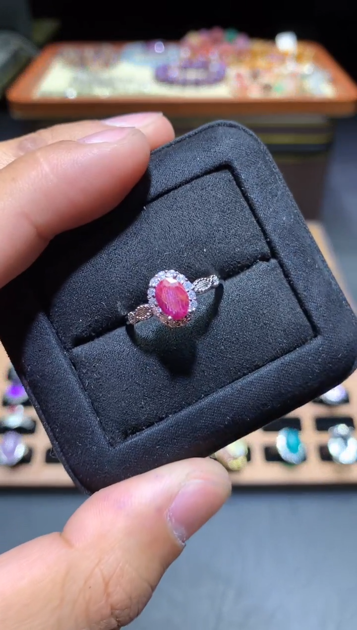 【闪购商品】红宝石戒指未镶嵌L39【多样性发其一】