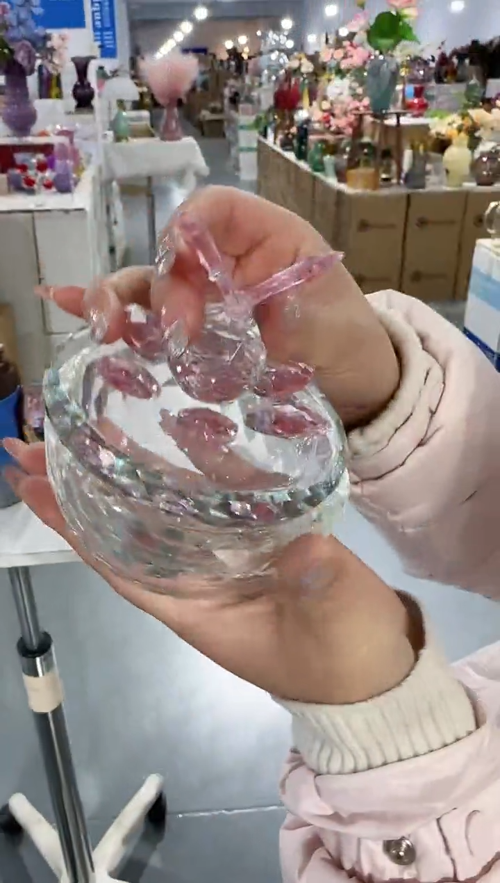 【闪购商品】玻璃CYSJ-蝴蝶首饰盒